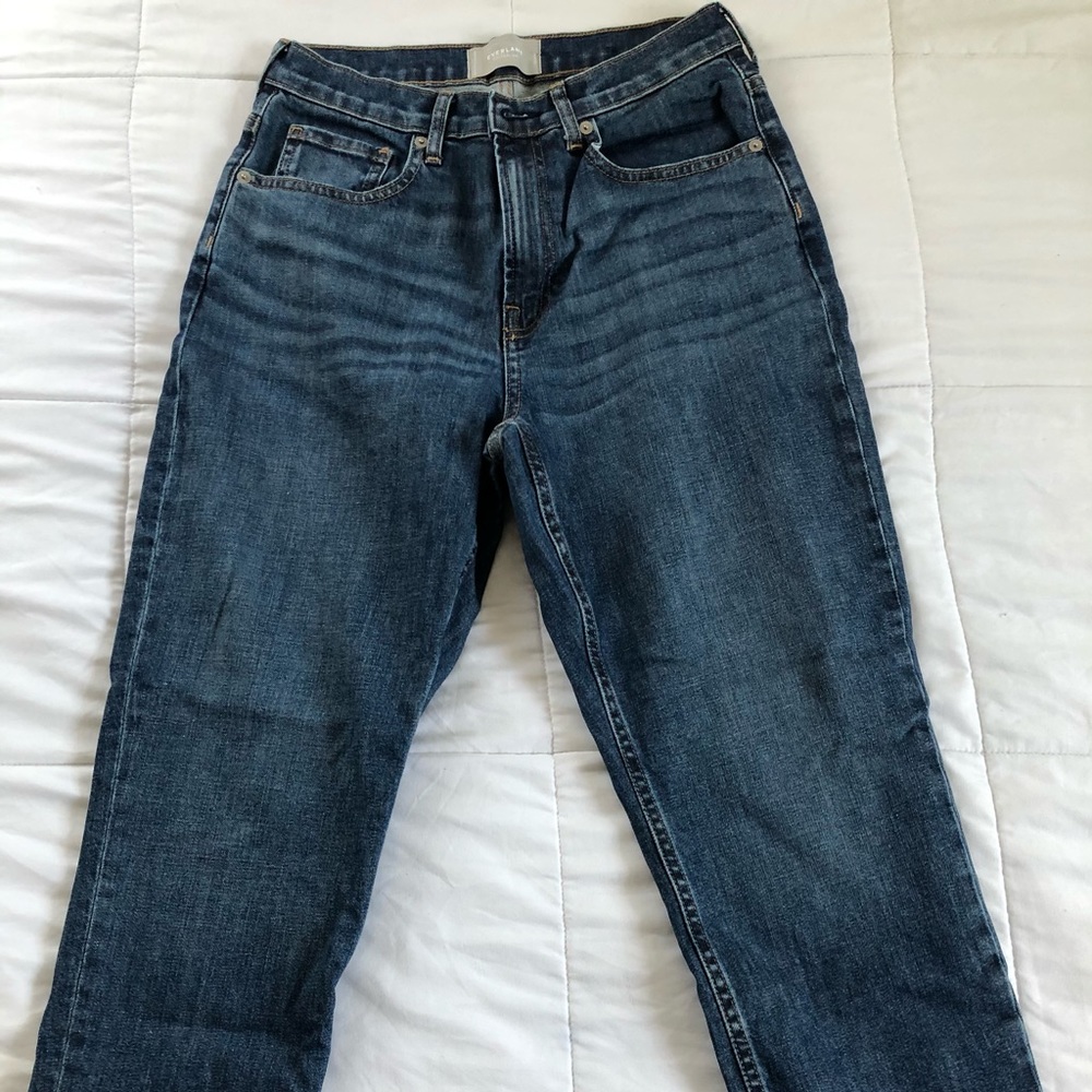 Everlane Straight Leg Cropped Jeans 👖🌼